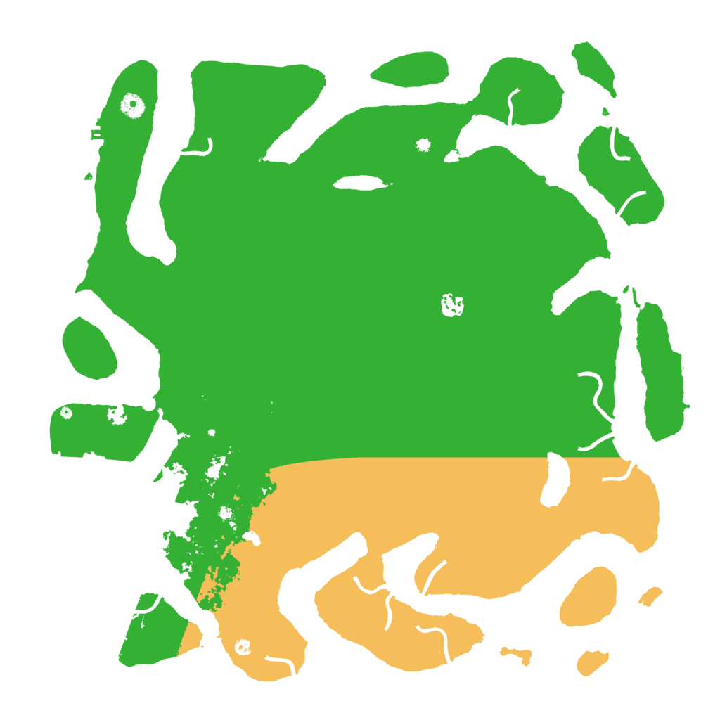 Biome Rust Map: Procedural Map, Size: 4500, Seed: 31712