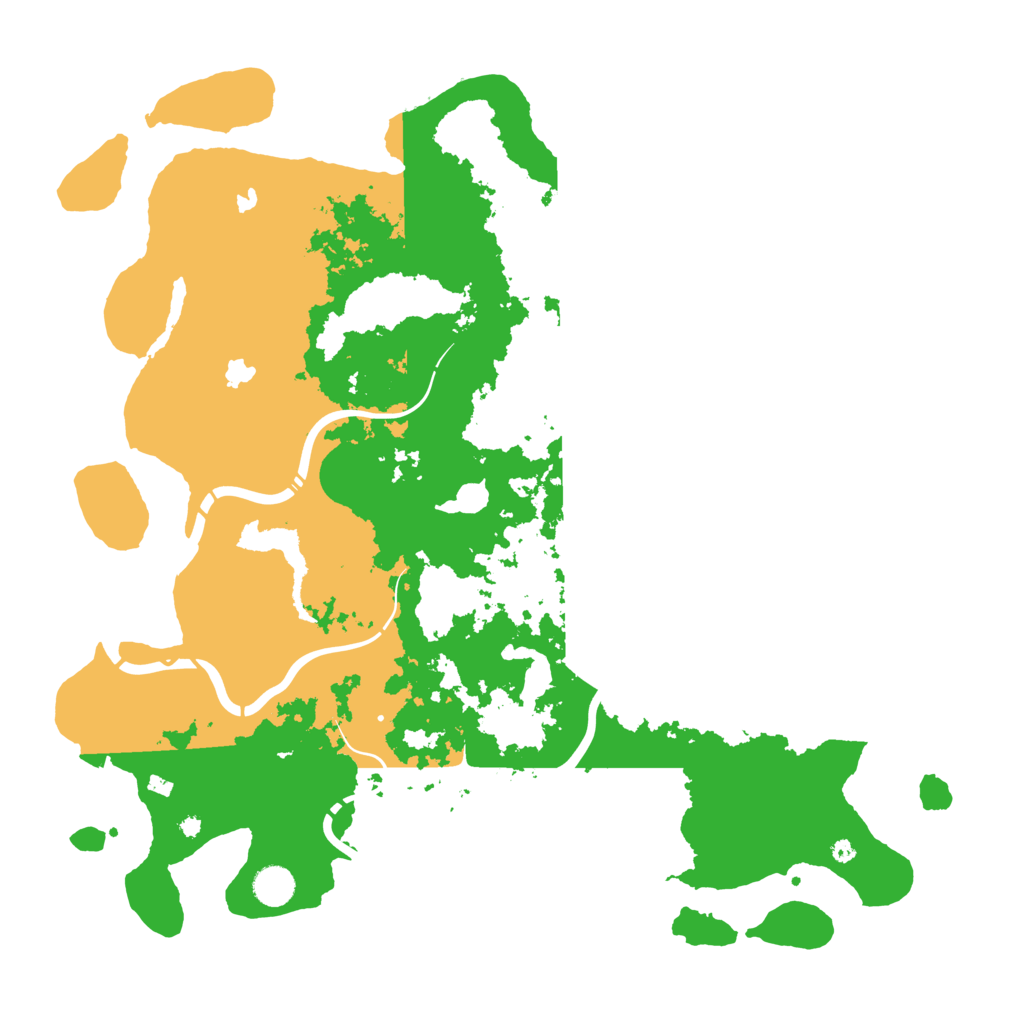 Biome Rust Map: Procedural Map, Size: 4500, Seed: 51712