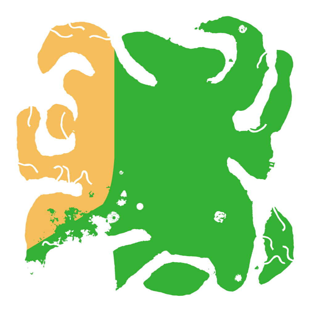 Biome Rust Map: Procedural Map, Size: 4096, Seed: 121712