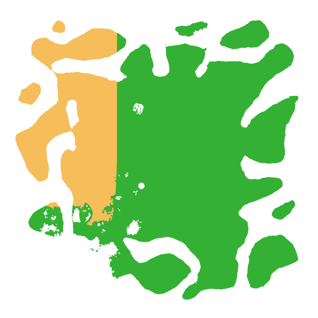 Biome Rust Map: Barren, Size: 4500, Seed: 41712