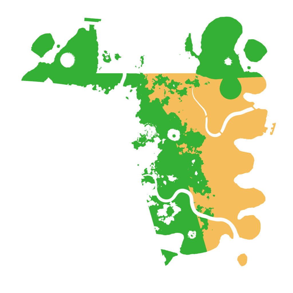 Biome Rust Map: Procedural Map, Size: 3550, Seed: 328682