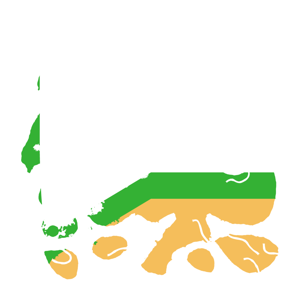 Biome Rust Map: Procedural Map, Size: 3550, Seed: 777309