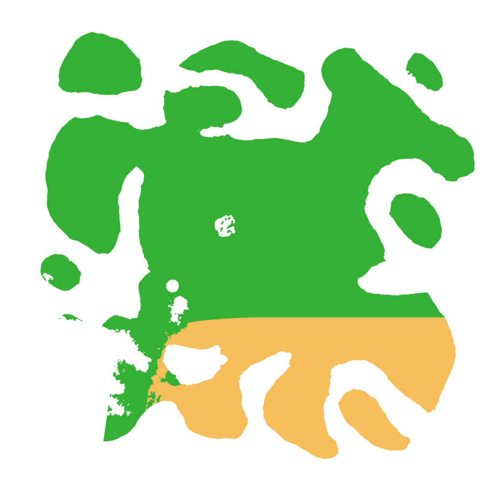 Biome Rust Map: Barren, Size: 3500, Seed: 181221