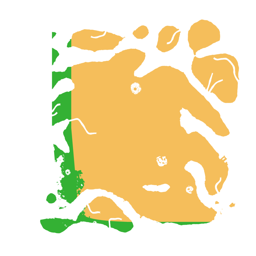 Biome Rust Map: Procedural Map, Size: 3550, Seed: 31398