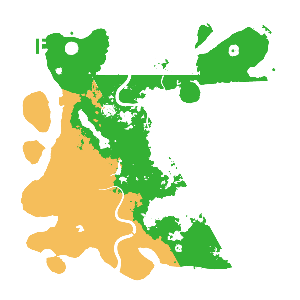 Biome Rust Map: Procedural Map, Size: 4000, Seed: 214748364