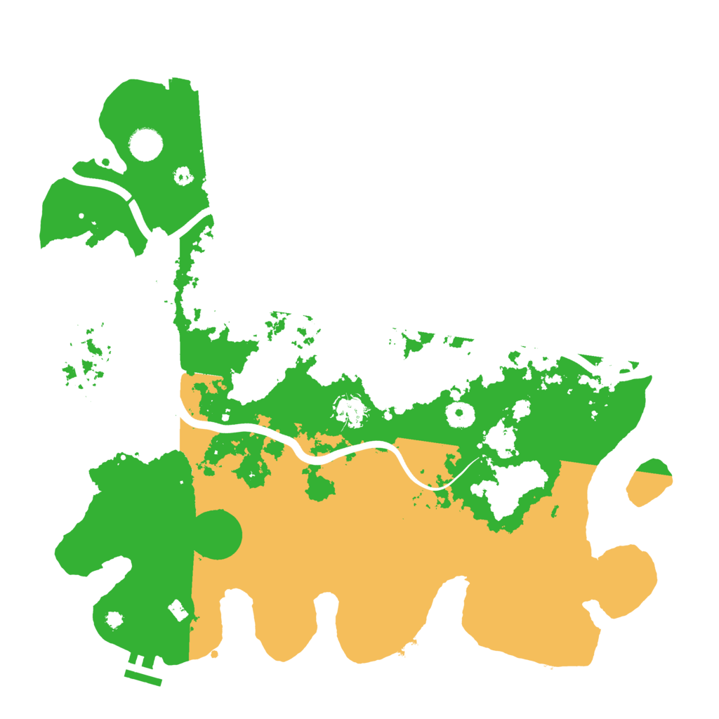 Biome Rust Map: Procedural Map, Size: 3850, Seed: 345710400