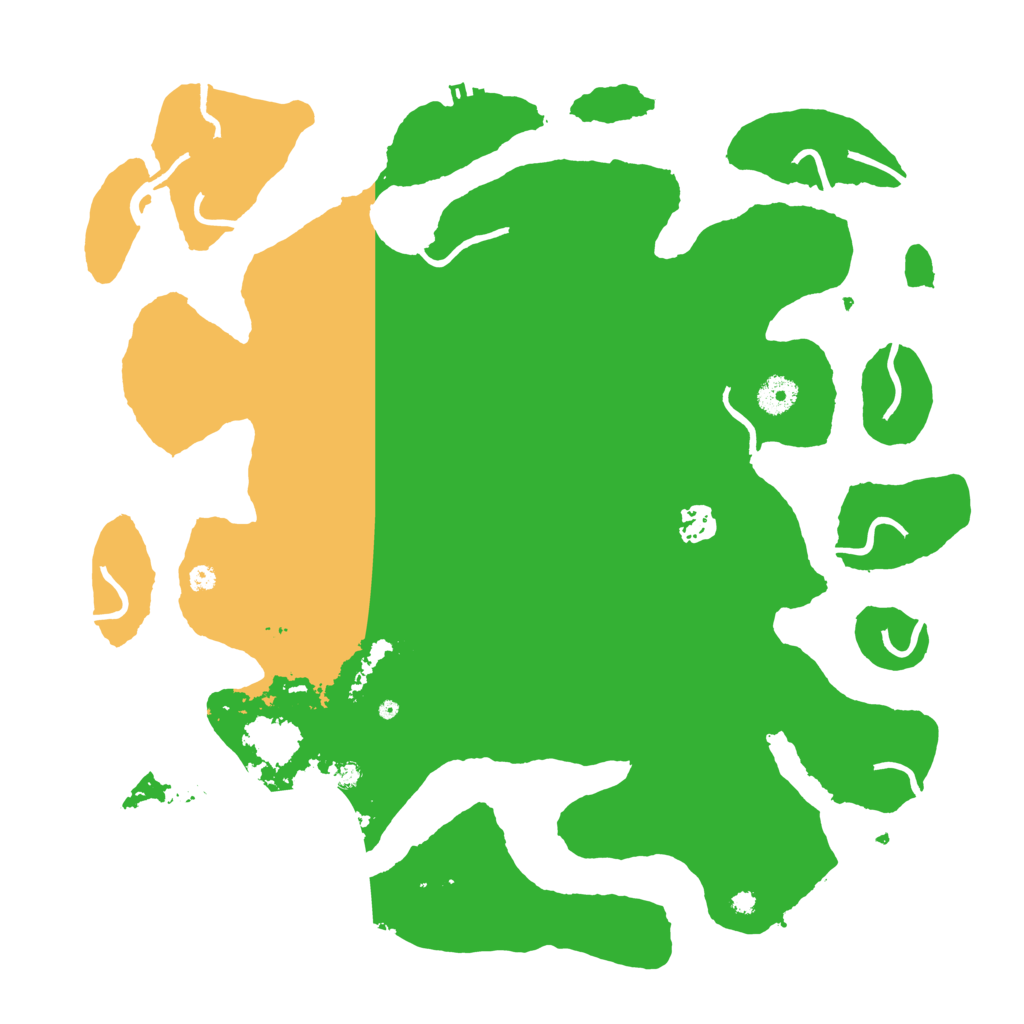 Biome Rust Map: Procedural Map, Size: 4000, Seed: 1000864925