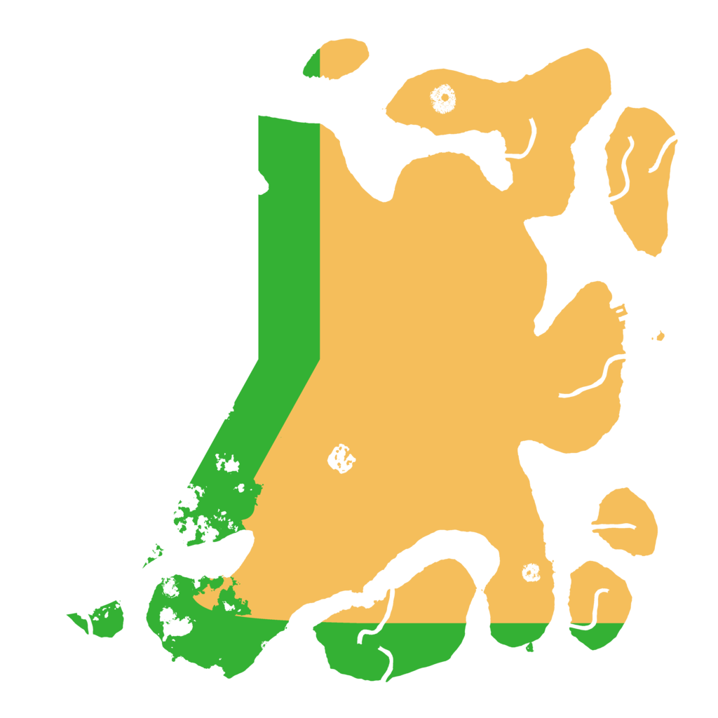 Biome Rust Map: Procedural Map, Size: 4000, Seed: 60526