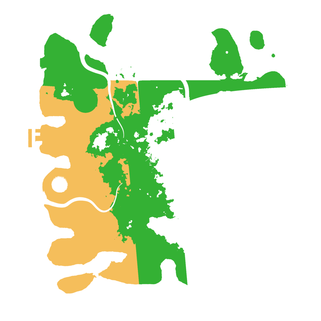 Biome Rust Map: Procedural Map, Size: 3550, Seed: 274918