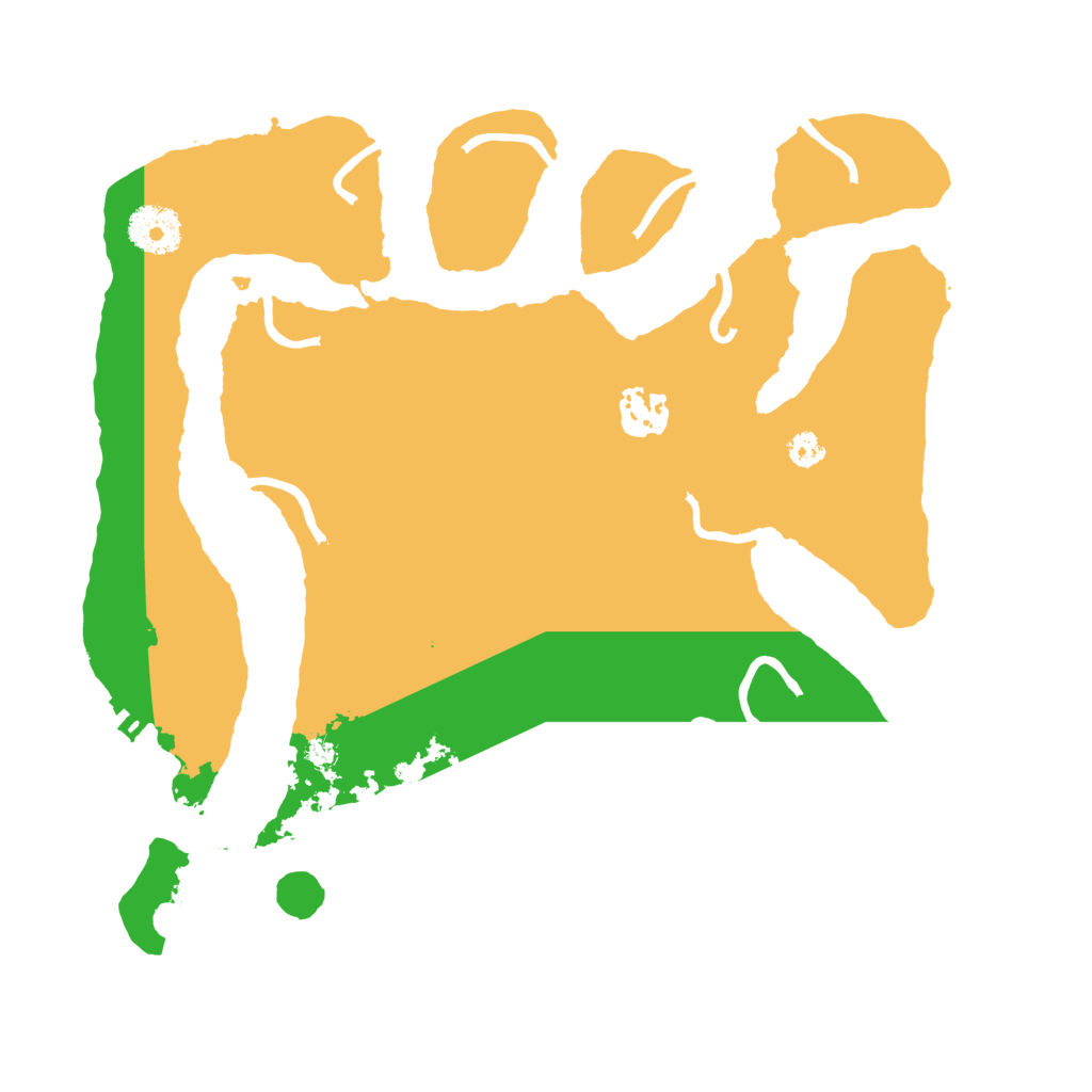 Biome Rust Map: Procedural Map, Size: 3200, Seed: 2019