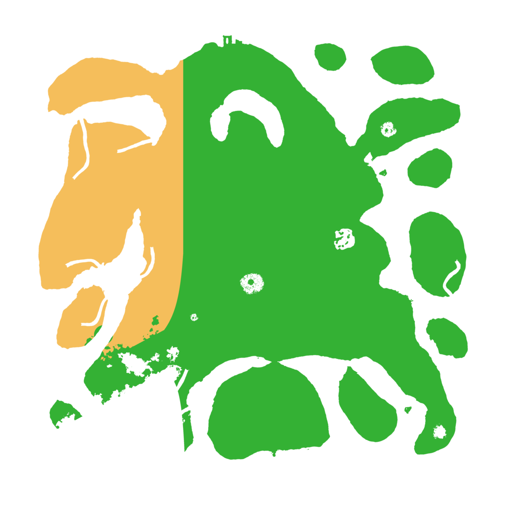 Biome Rust Map: Procedural Map, Size: 3500, Seed: 1527253