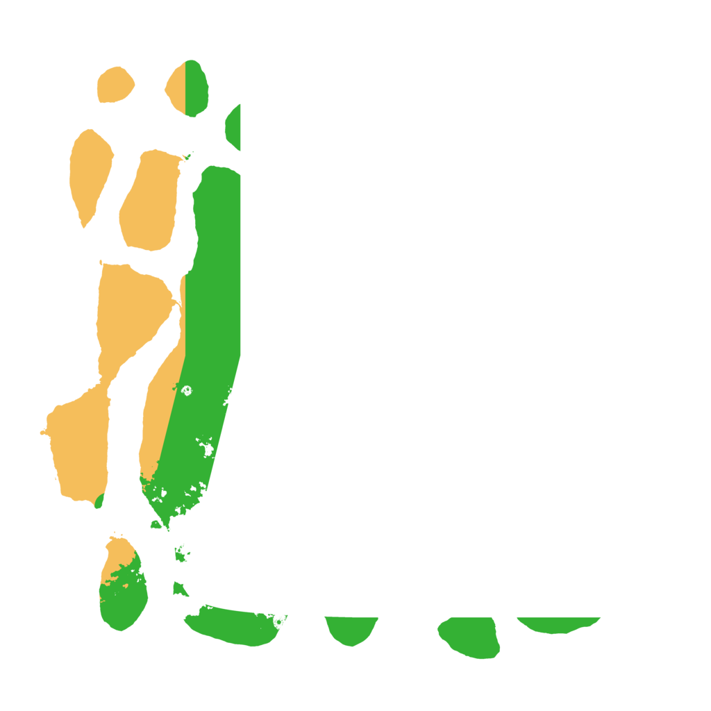 Biome Rust Map: Procedural Map, Size: 3550, Seed: 991032