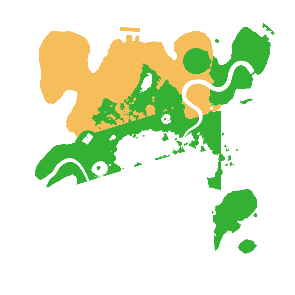 Biome Rust Map: Procedural Map, Size: 3000, Seed: 344270356