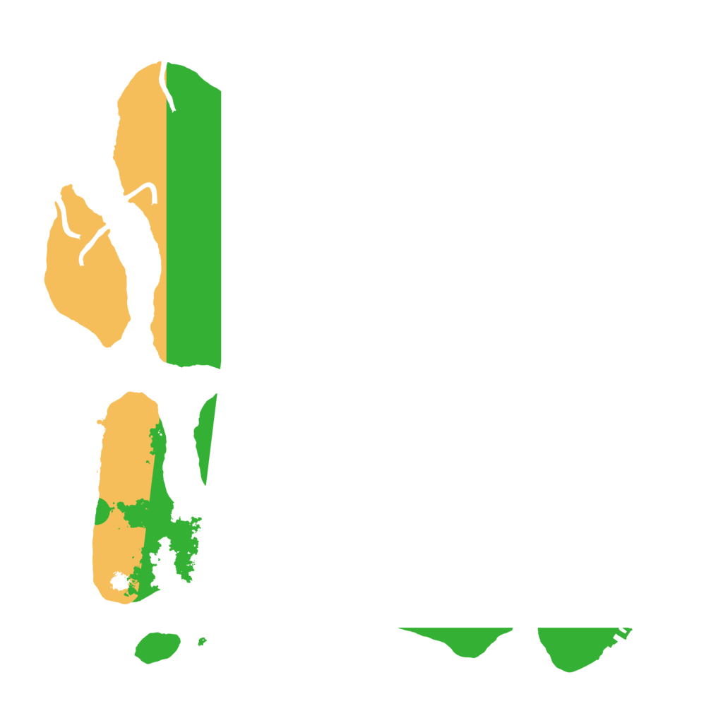 Biome Rust Map: Procedural Map, Size: 3500, Seed: 1592342293