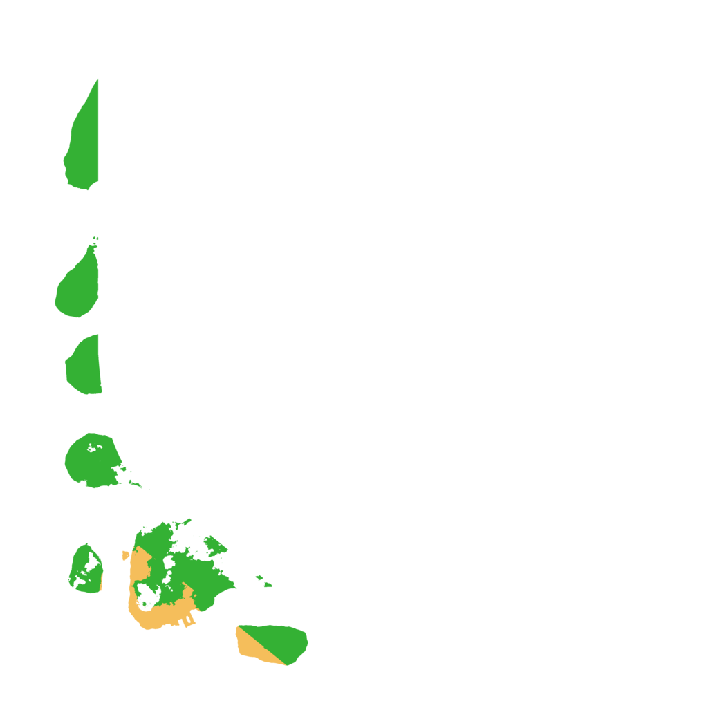 Biome Rust Map: Procedural Map, Size: 4000, Seed: 332623