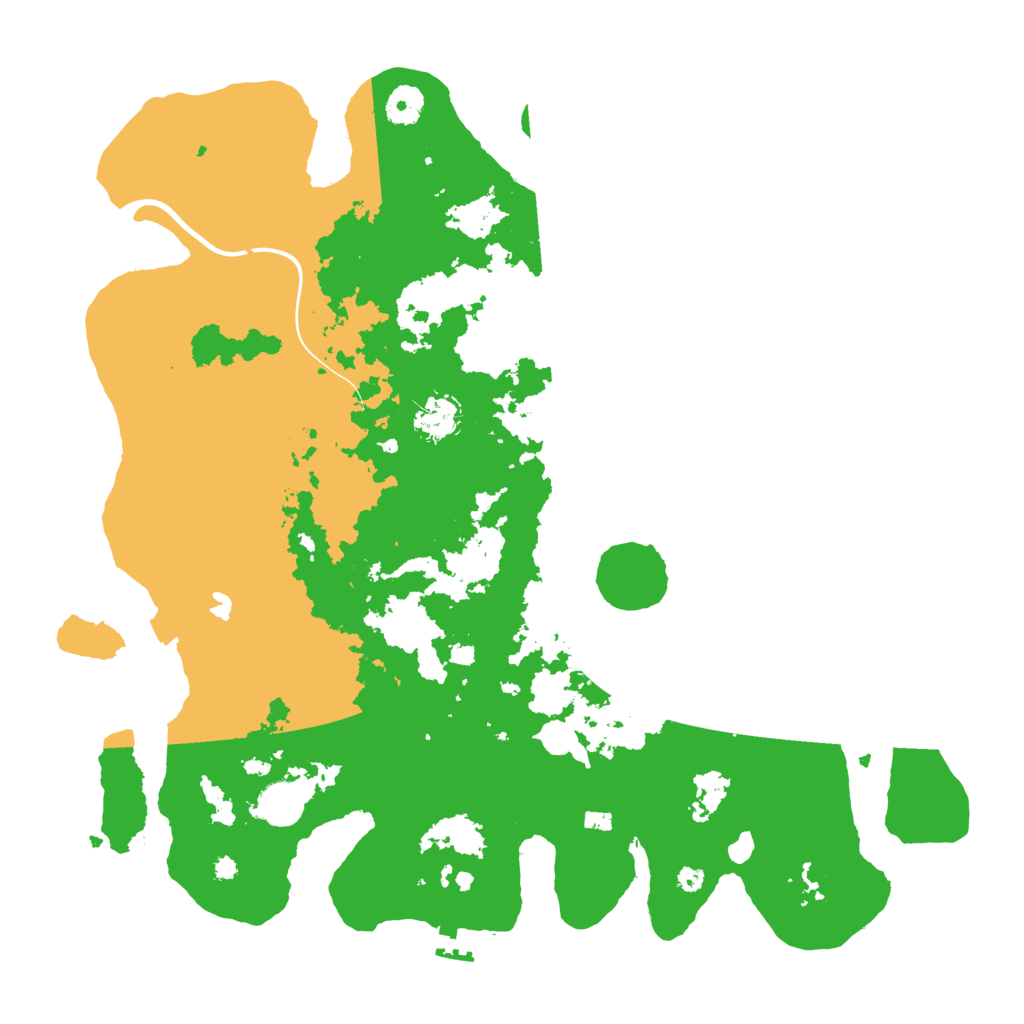 Biome Rust Map: Procedural Map, Size: 4000, Seed: 299189