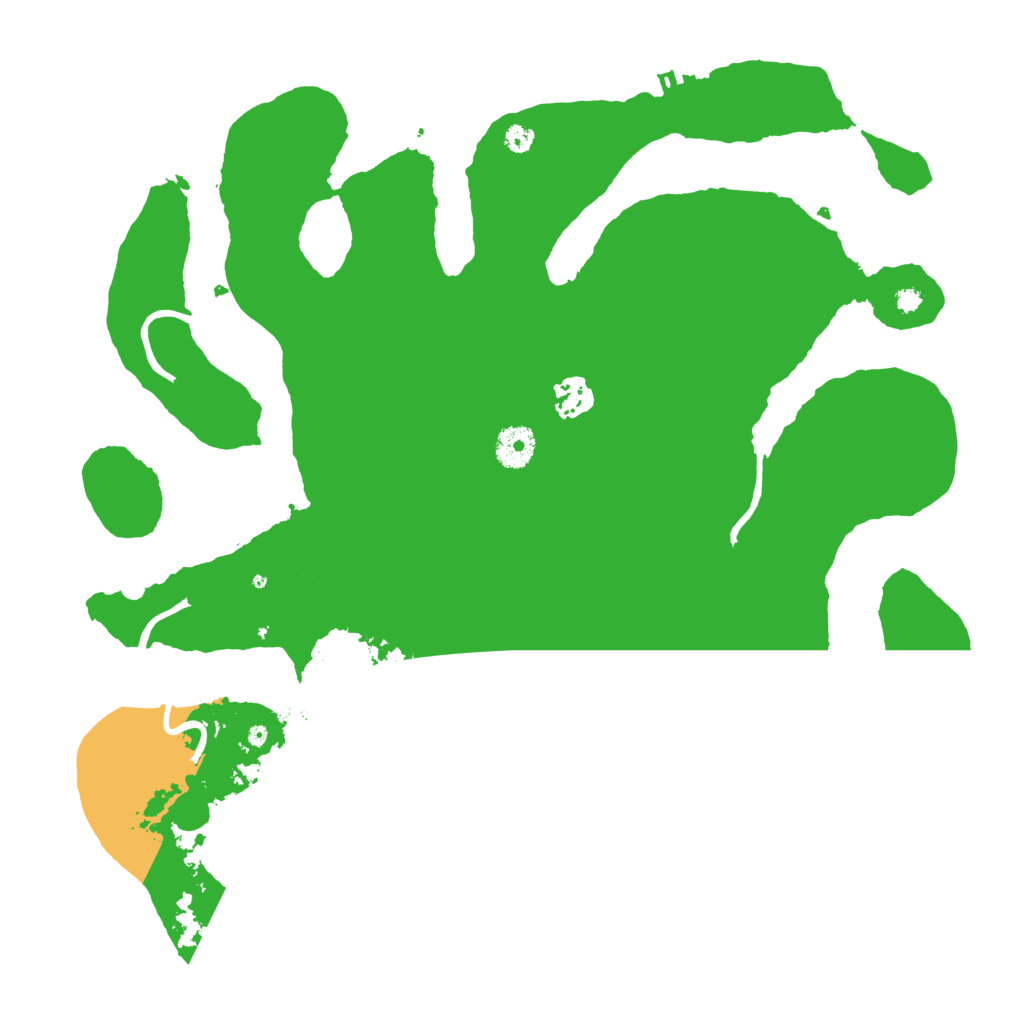 Biome Rust Map: Procedural Map, Size: 3750, Seed: 49943