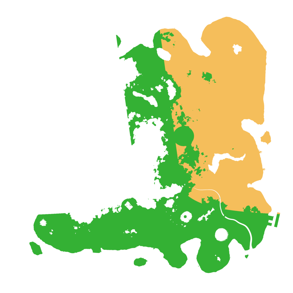 Biome Rust Map: Procedural Map, Size: 4000, Seed: 1274153082
