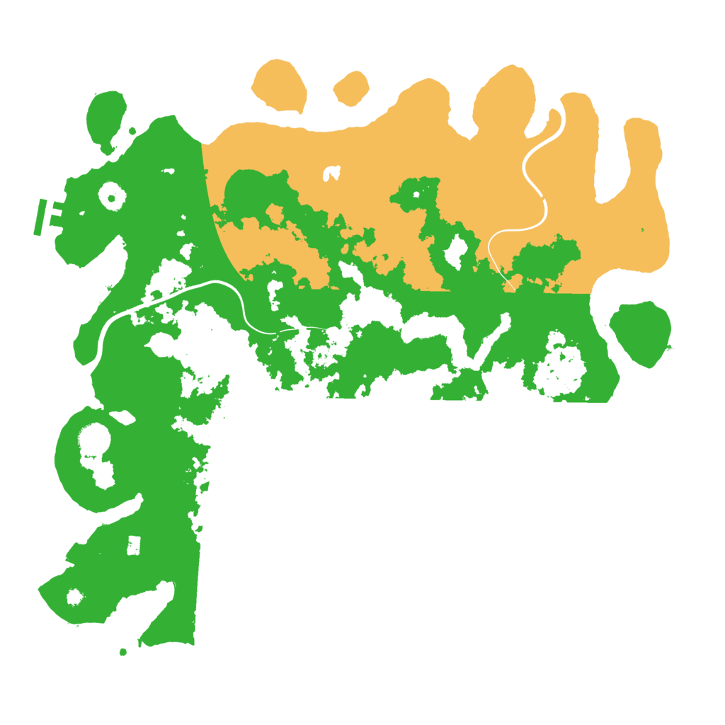 Biome Rust Map: Procedural Map, Size: 4000, Seed: 850992