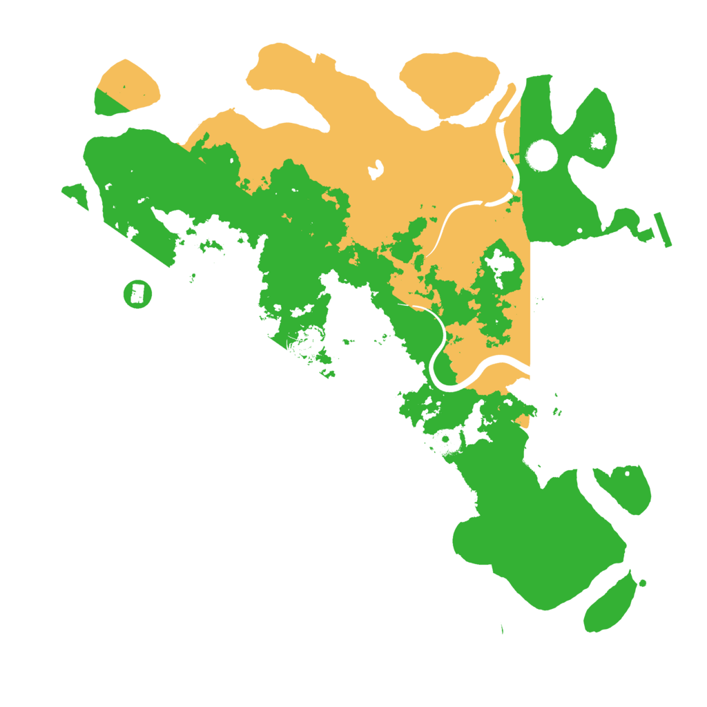 Biome Rust Map: Procedural Map, Size: 4000, Seed: 634959