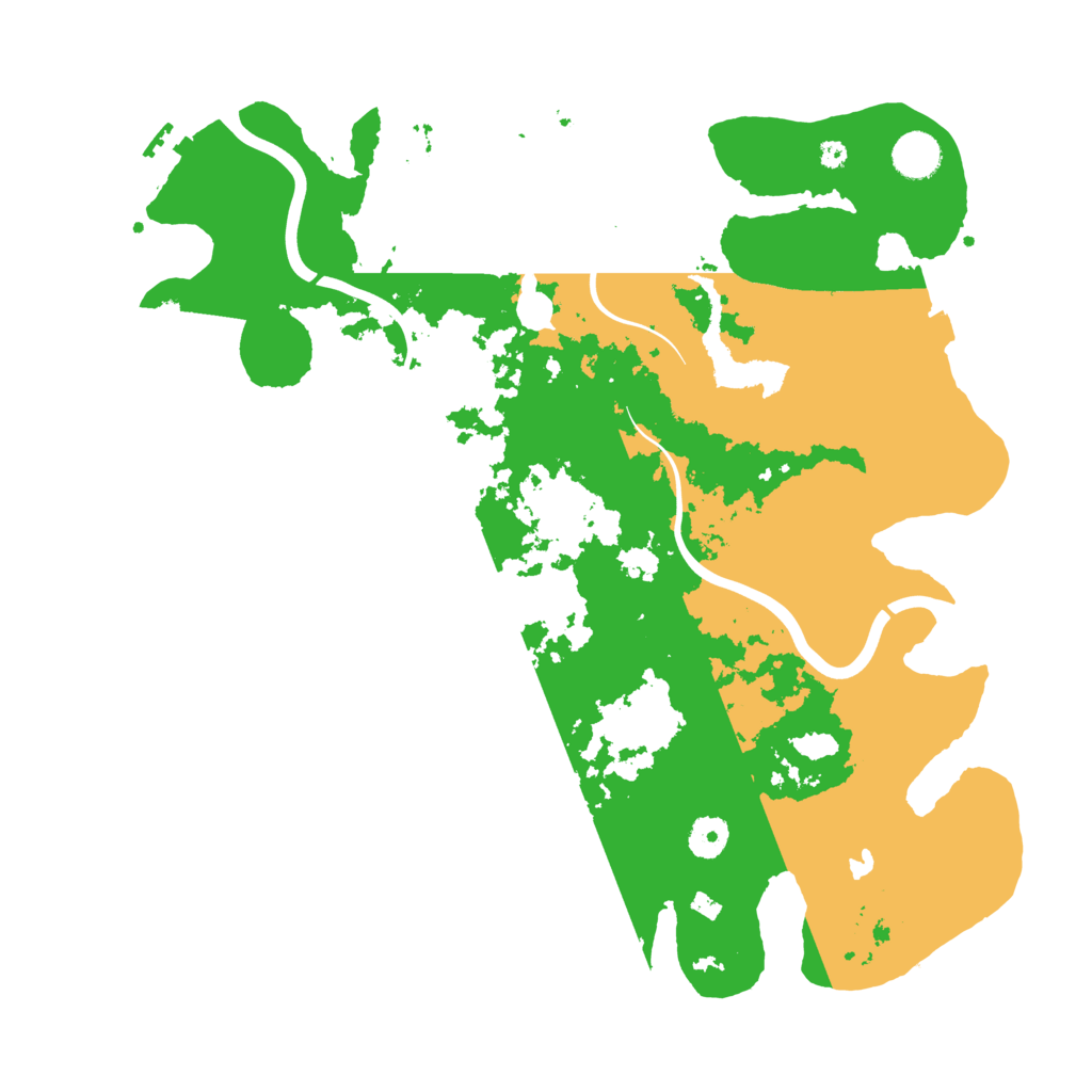 Biome Rust Map: Procedural Map, Size: 4000, Seed: 952103