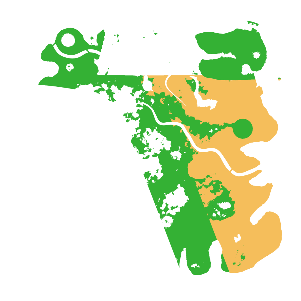 Biome Rust Map: Procedural Map, Size: 4000, Seed: 952103