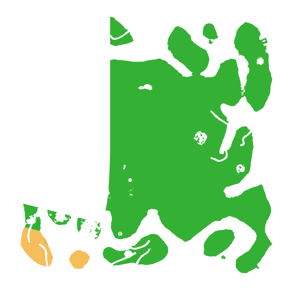 Biome Rust Map: Procedural Map, Size: 3500, Seed: 1333205021