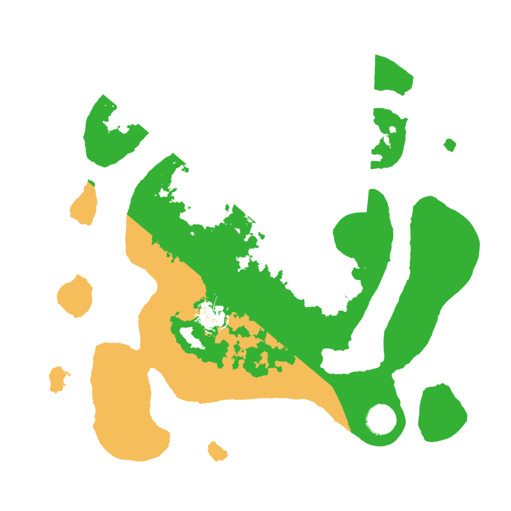 Biome Rust Map: Barren, Size: 3000, Seed: 2060240600