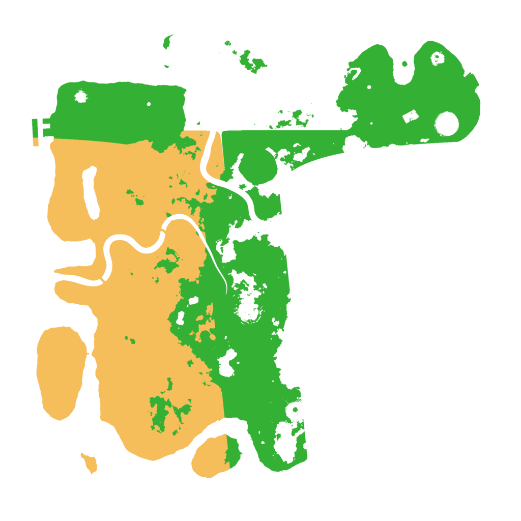 Biome Rust Map: Procedural Map, Size: 3850, Seed: 182535144