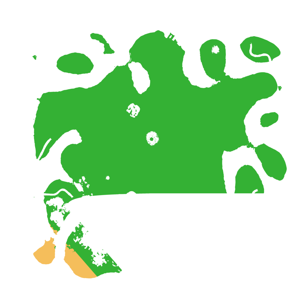 Biome Rust Map: Procedural Map, Size: 3550, Seed: 728188