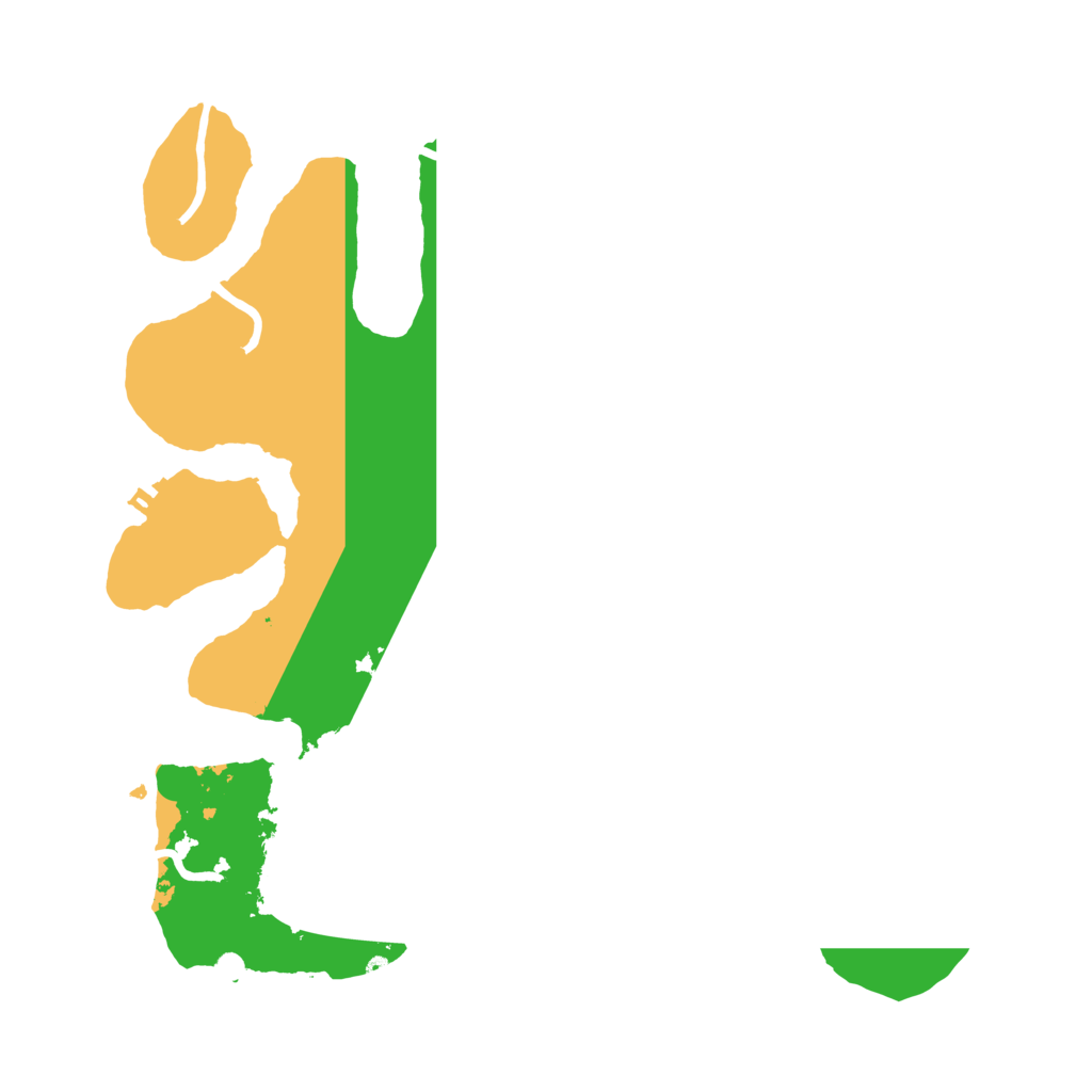 Biome Rust Map: Procedural Map, Size: 3400, Seed: 20052019