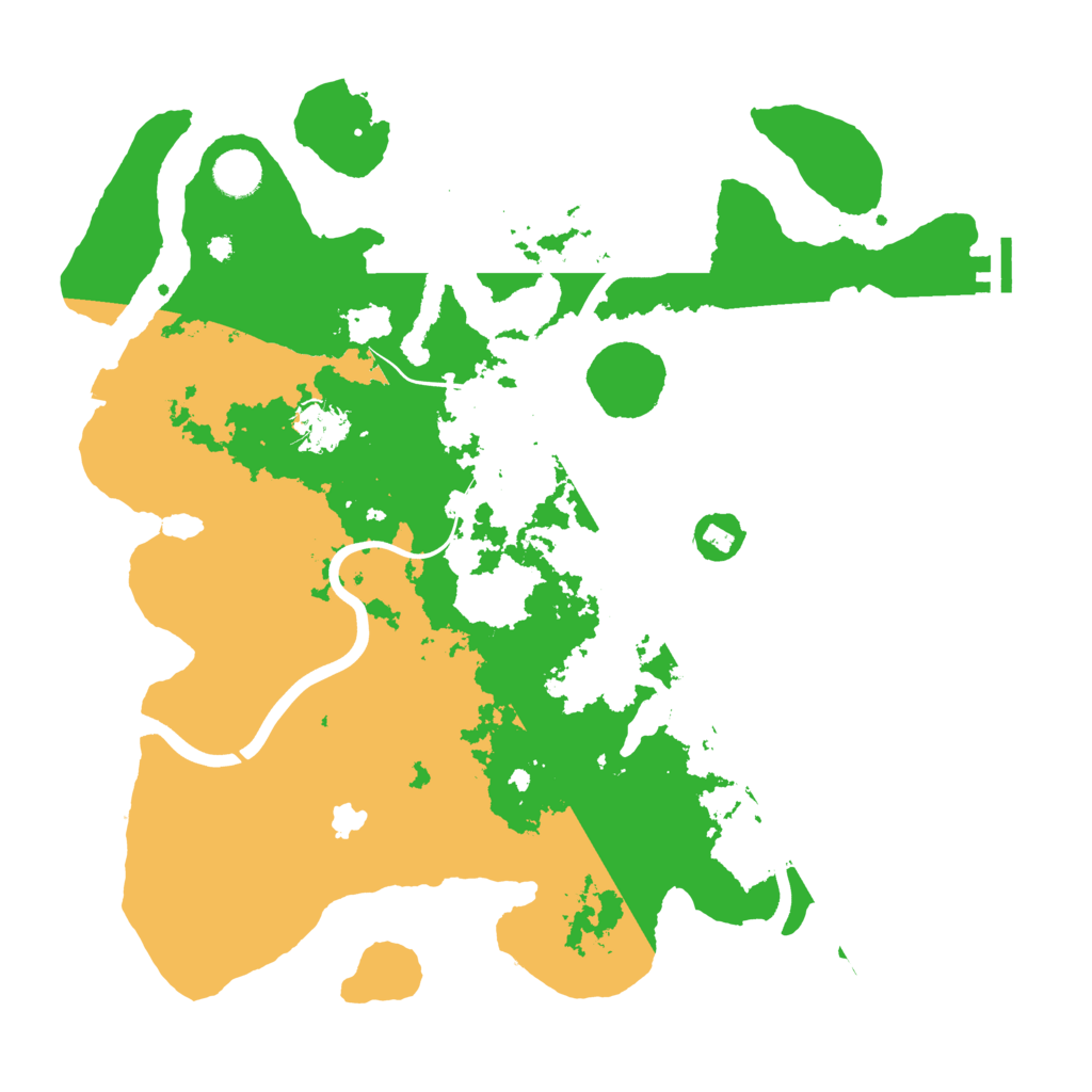 Biome Rust Map: Procedural Map, Size: 4000, Seed: 831462