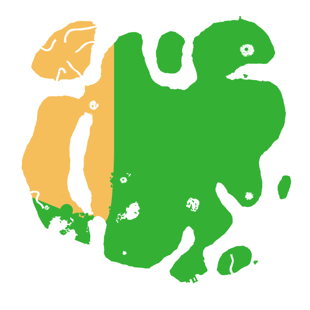 Biome Rust Map: Procedural Map, Size: 3550, Seed: 358808