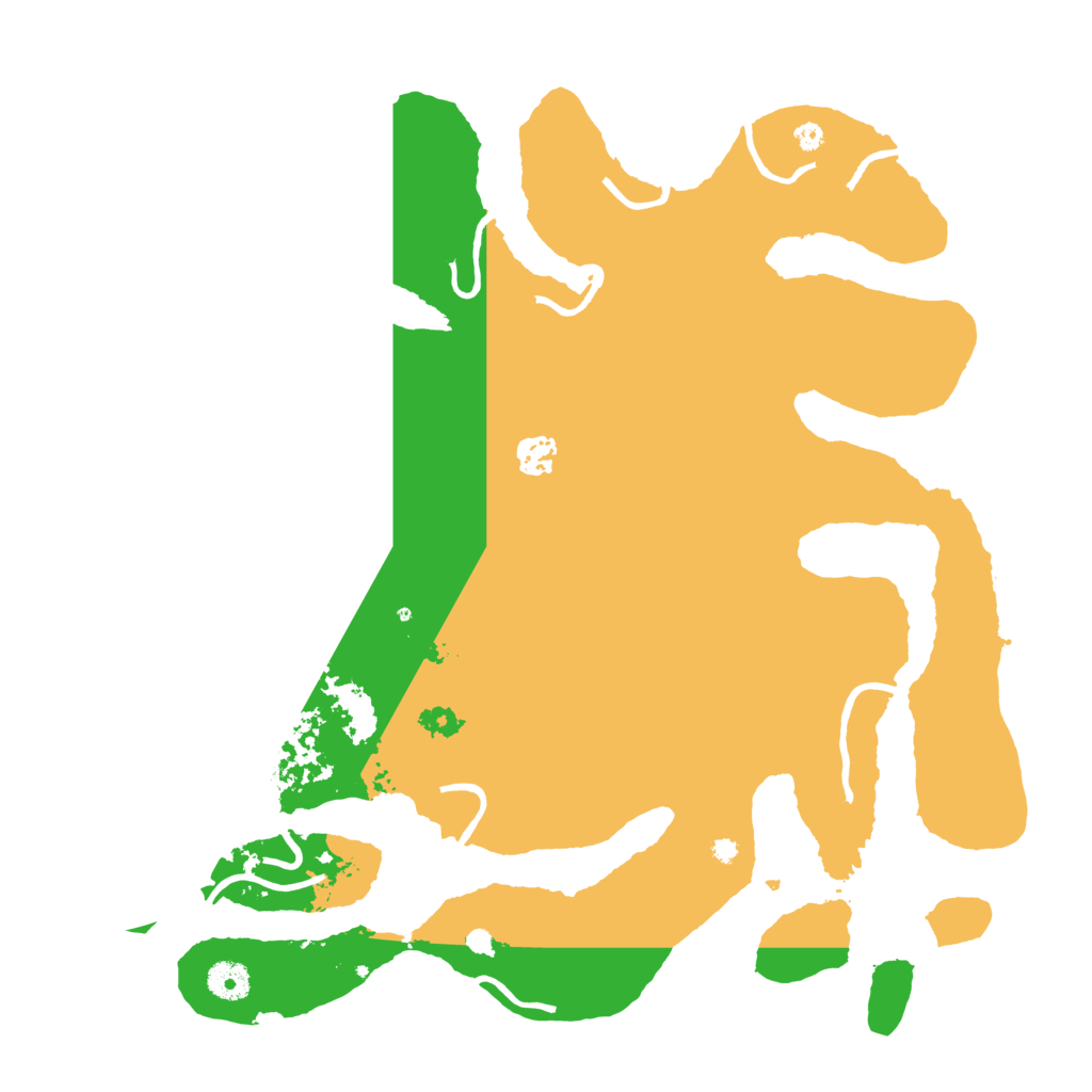 Biome Rust Map: Procedural Map, Size: 4000, Seed: 997067