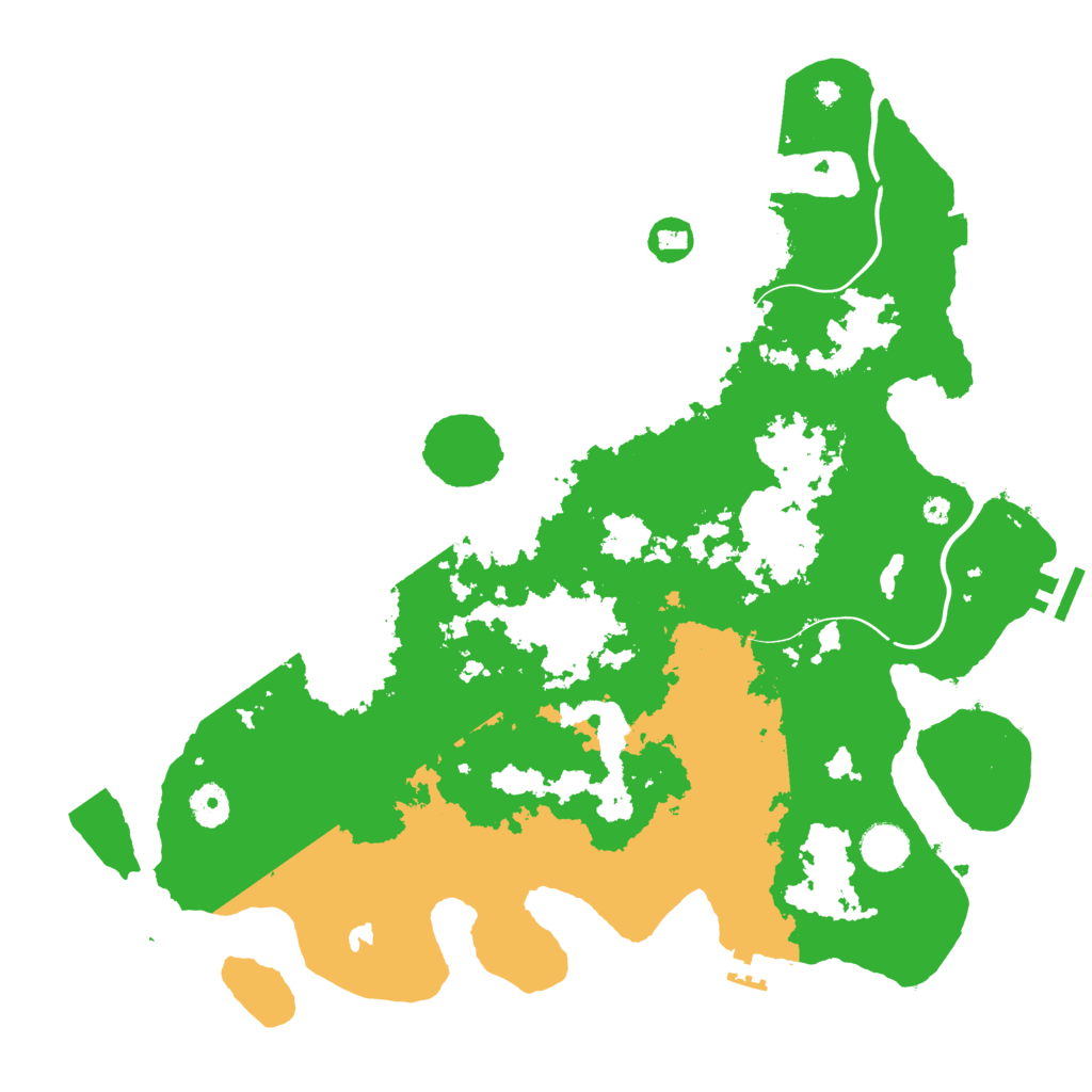Biome Rust Map: Procedural Map, Size: 4000, Seed: 895026