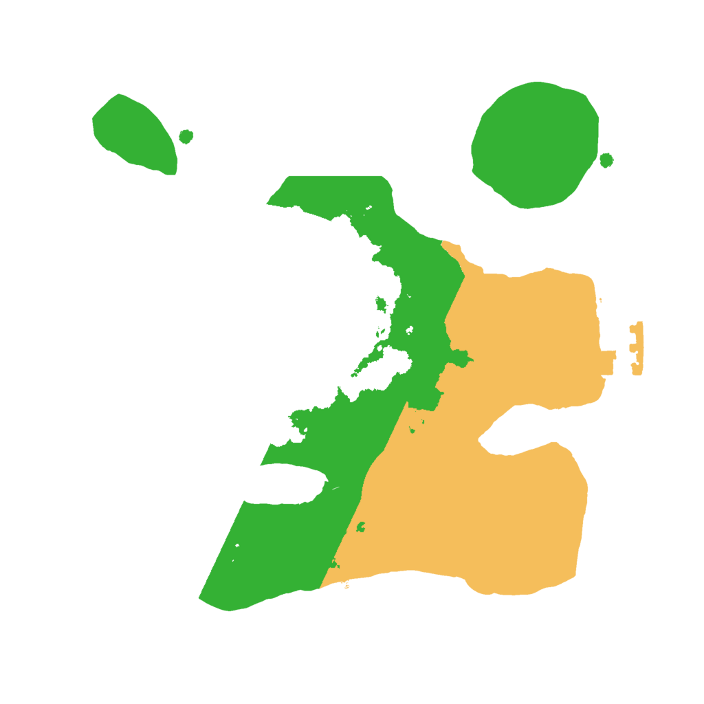 Biome Rust Map: Procedural Map, Size: 2000, Seed: 2037