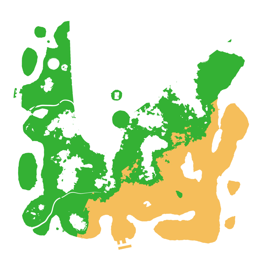 Biome Rust Map: Procedural Map, Size: 4000, Seed: 317379