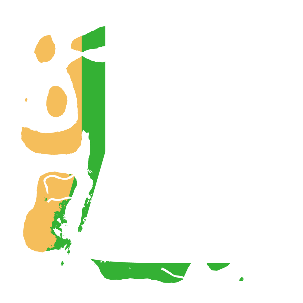 Biome Rust Map: Procedural Map, Size: 3500, Seed: 1721276544