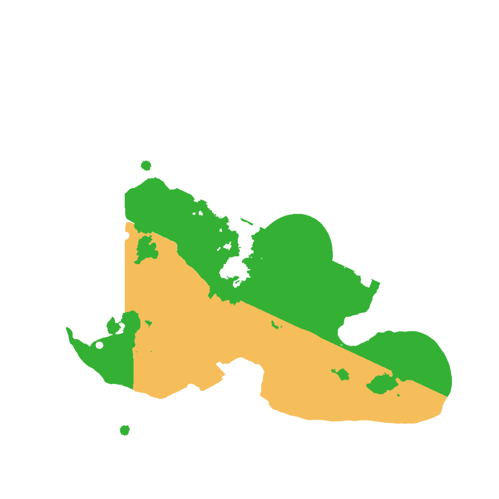 Biome Rust Map: Procedural Map, Size: 2000, Seed: 2034