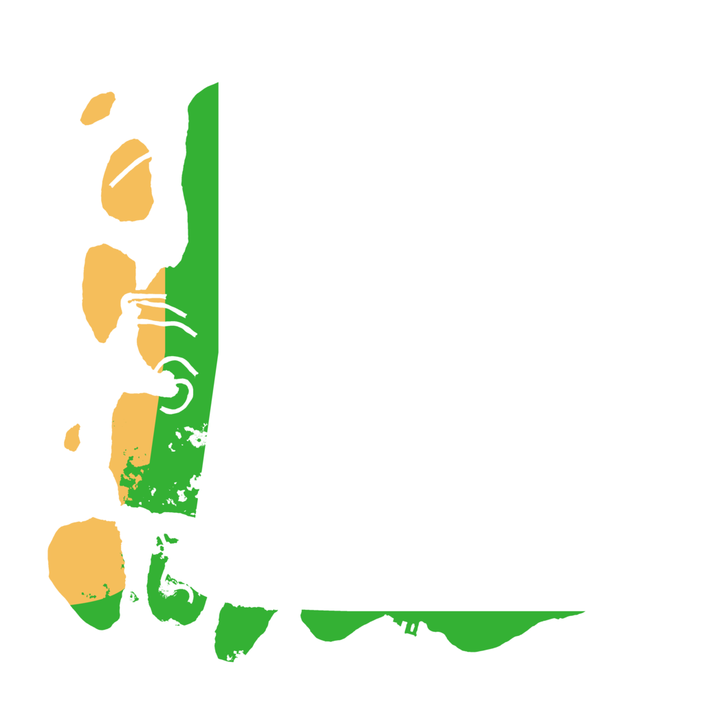 Biome Rust Map: Procedural Map, Size: 3550, Seed: 811500