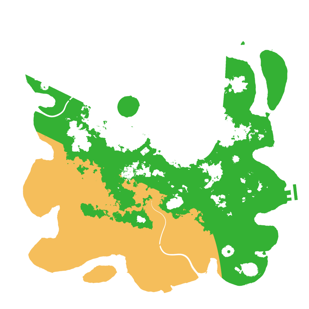 Biome Rust Map: Procedural Map, Size: 3950, Seed: 1896645867