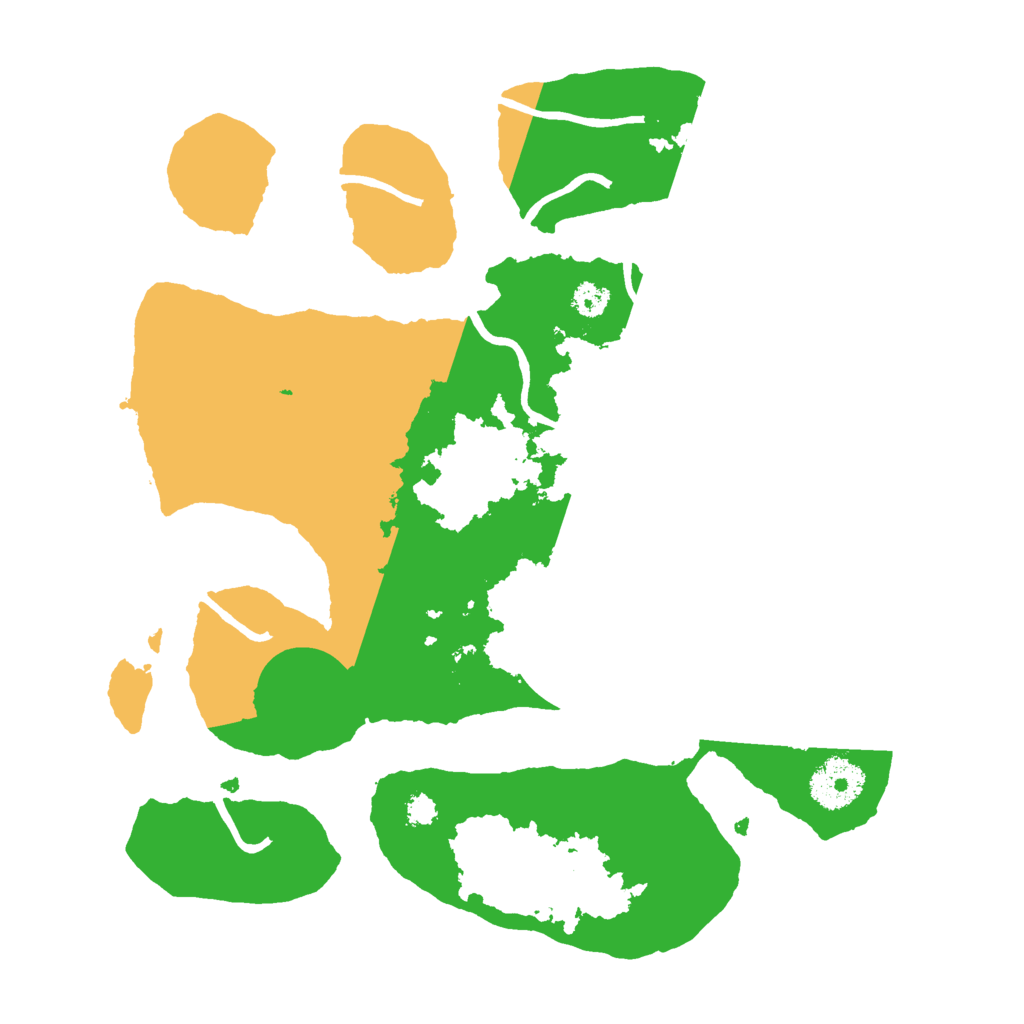 Biome Rust Map: Procedural Map, Size: 3000, Seed: 42844494