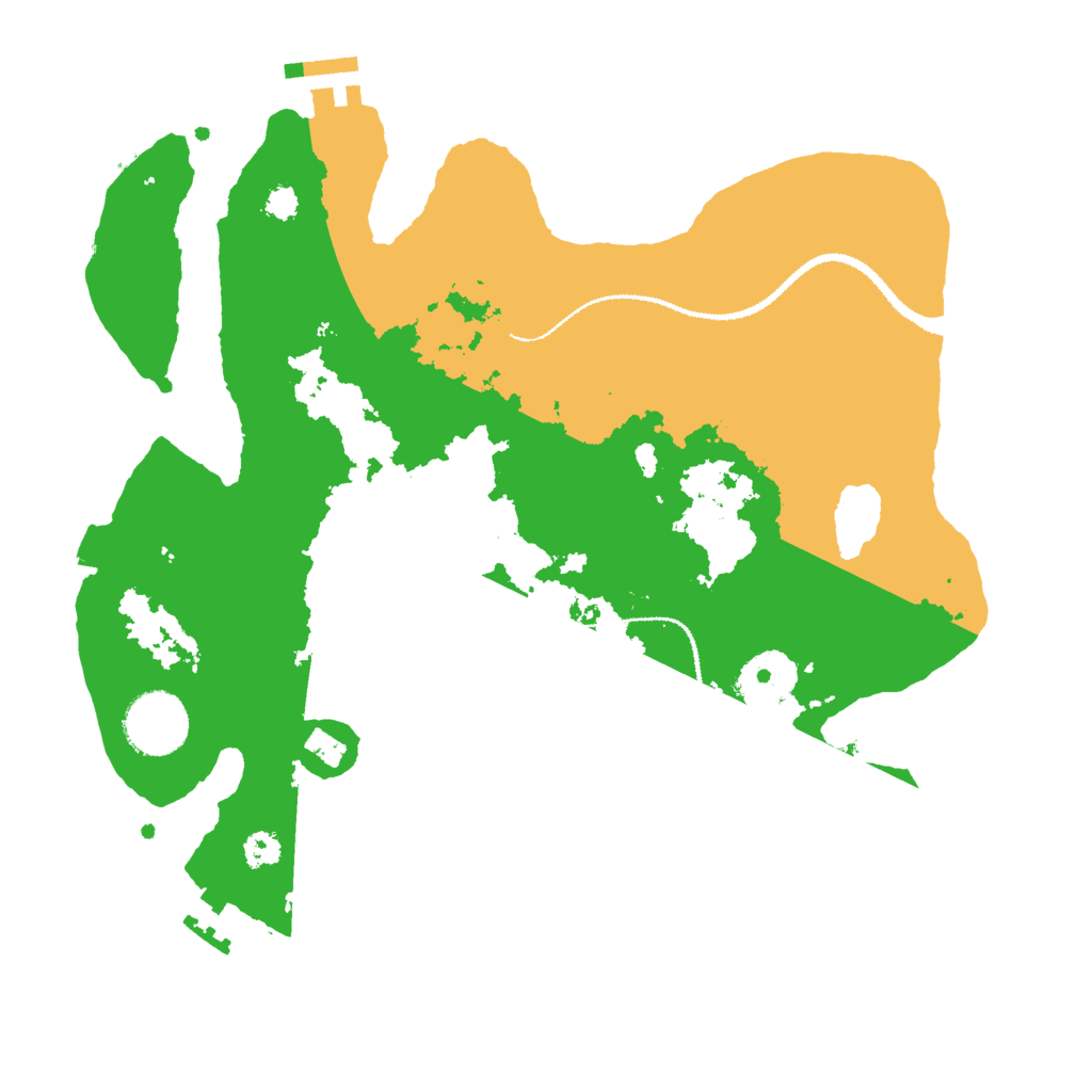 Biome Rust Map: Procedural Map, Size: 3000, Seed: 171221