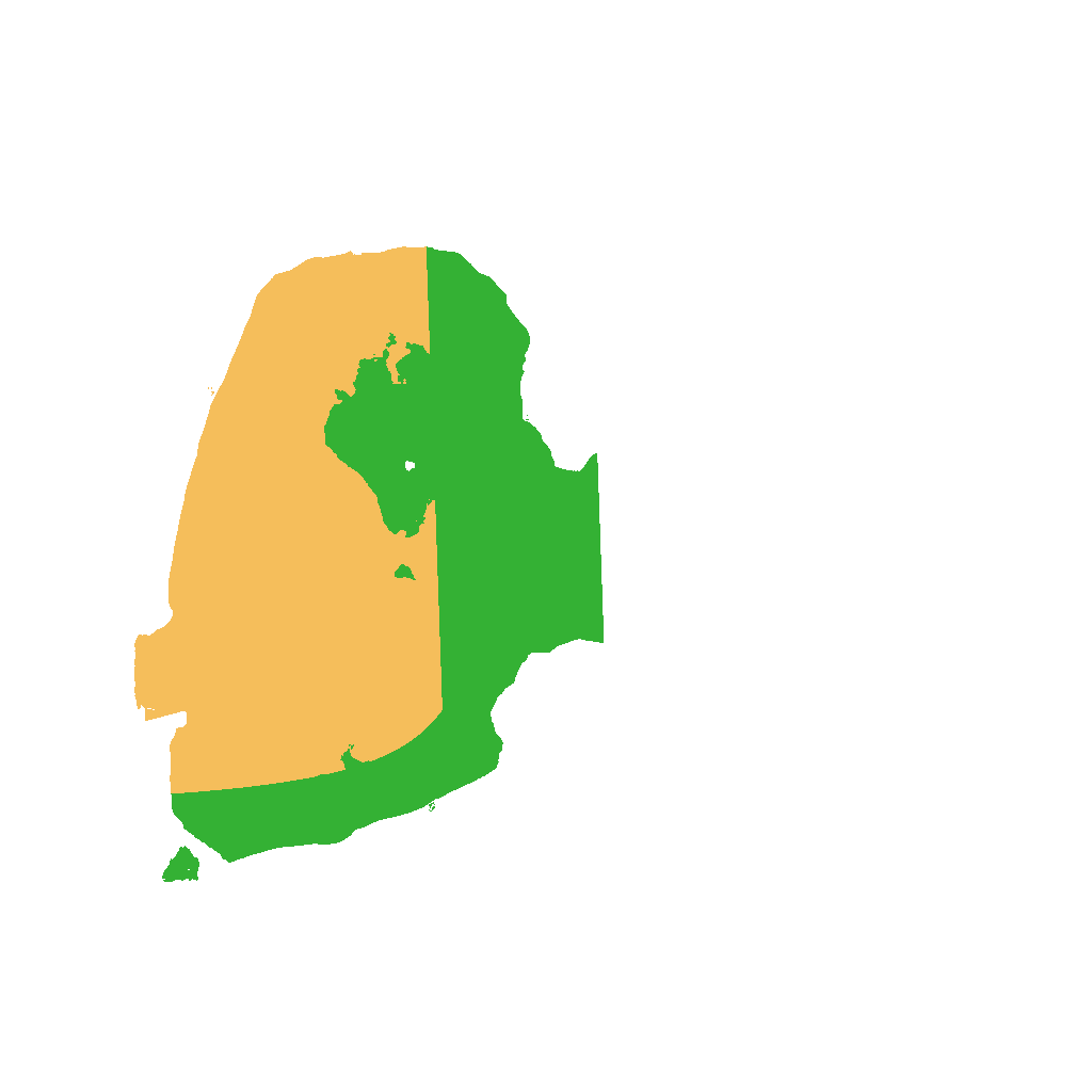 Biome Rust Map: Procedural Map, Size: 1500, Seed: 2030