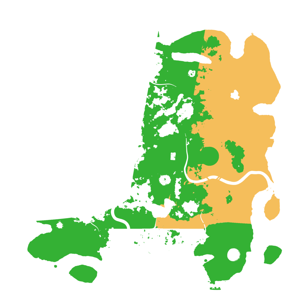 Biome Rust Map: Procedural Map, Size: 4250, Seed: 2136048179