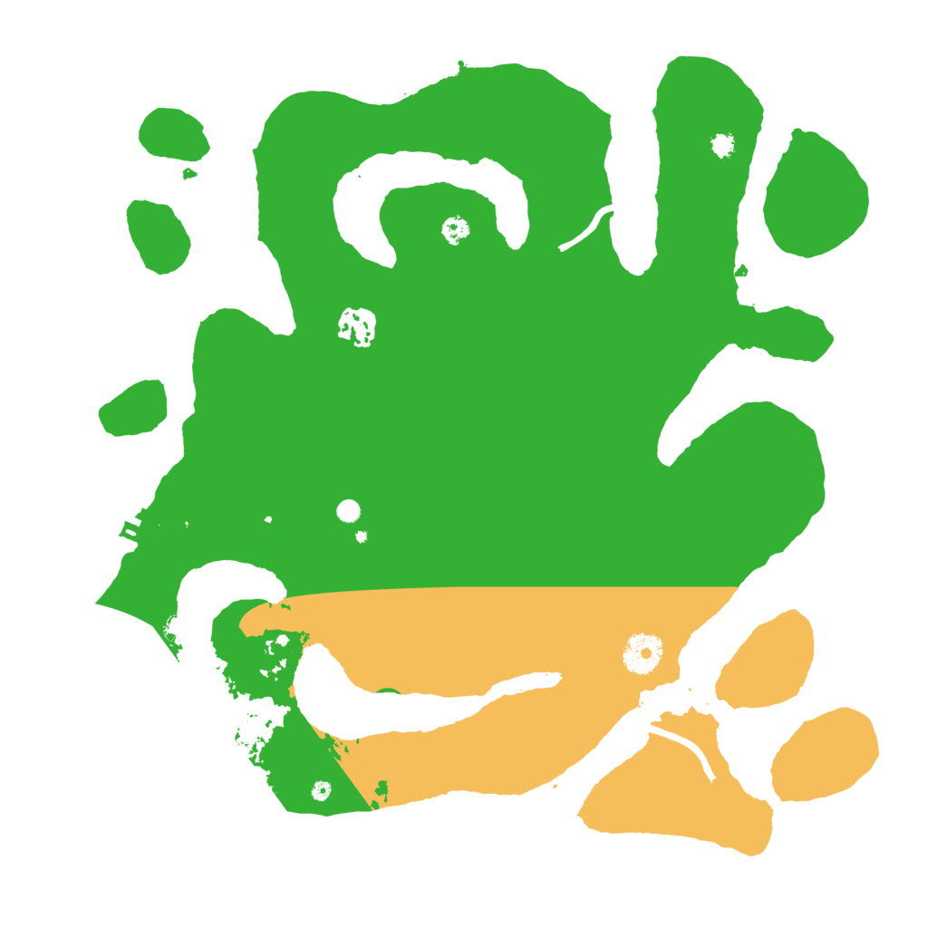 Biome Rust Map: Procedural Map, Size: 3500, Seed: 1866592505