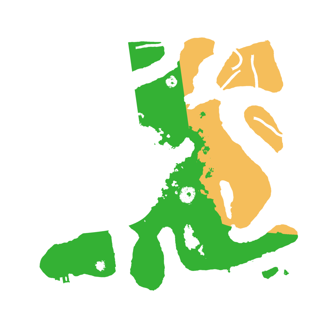 Biome Rust Map: Procedural Map, Size: 3000, Seed: 9459