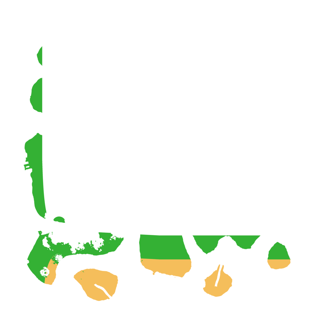 Biome Rust Map: Procedural Map, Size: 3550, Seed: 154325