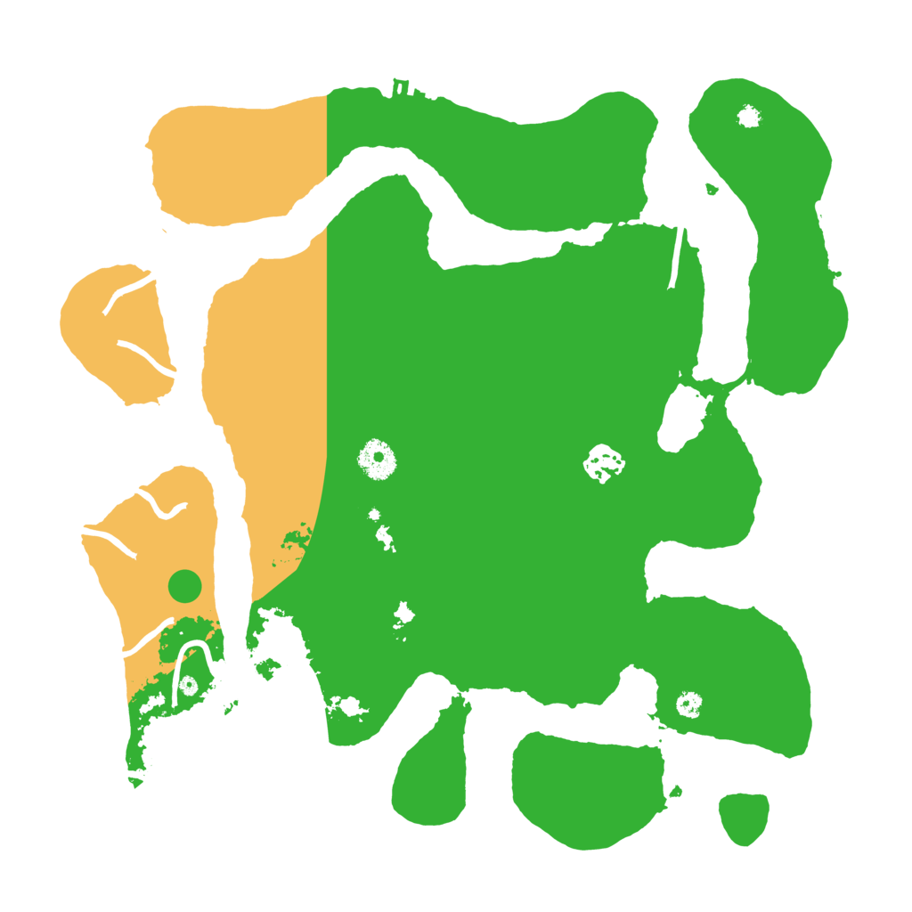 Biome Rust Map: Procedural Map, Size: 3600, Seed: 1555972706