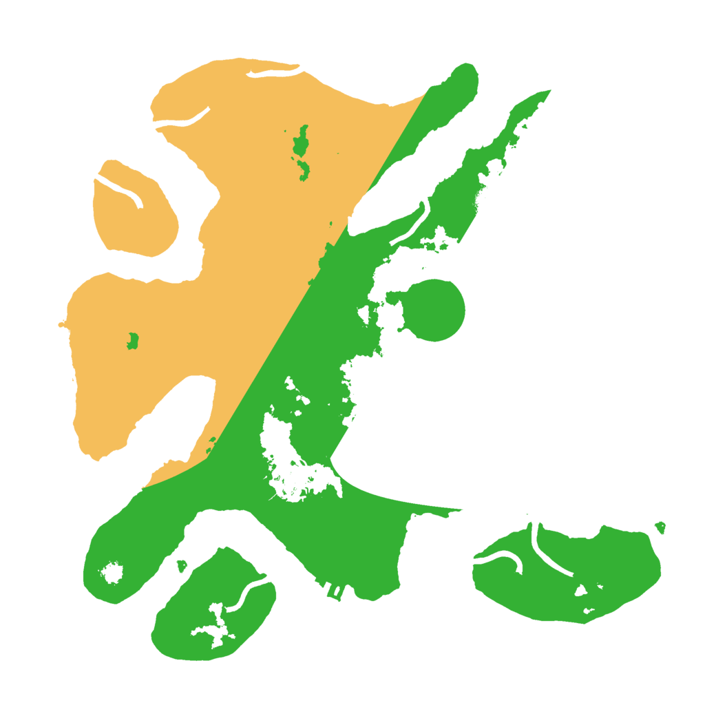 Biome Rust Map: Procedural Map, Size: 3000, Seed: 1867438320